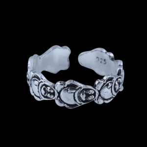 Designer Silver Toe Ring (1.6 grm)